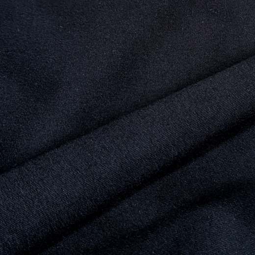 Schwarzer Bio-Jersey