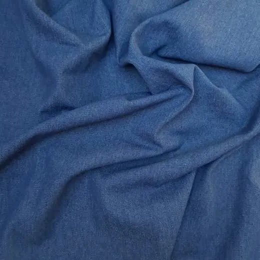 Vorgewaschener Denim, jeansblau (8,8 oz)