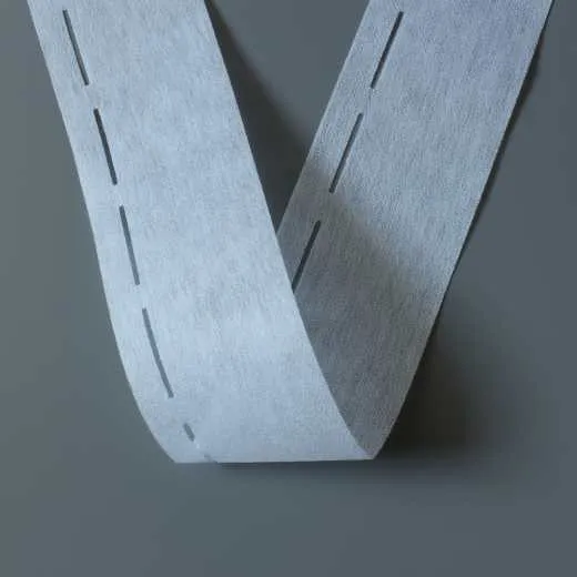 Kantenfix mit Stanzung, 5 cm breit, weiß