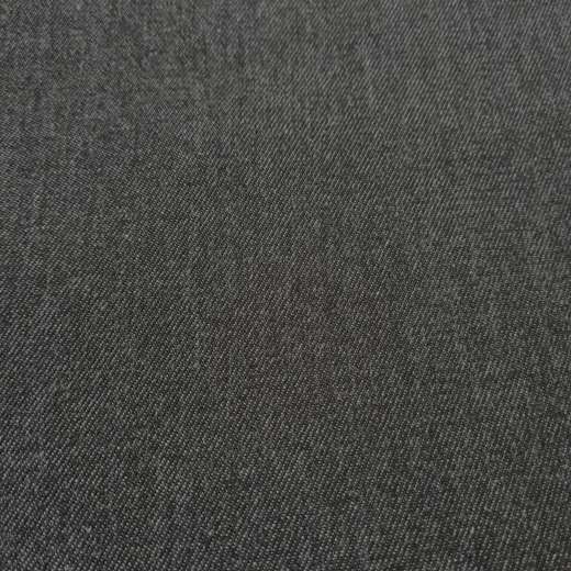 Vorgewaschener Denim, schwarz (9,1 oz)