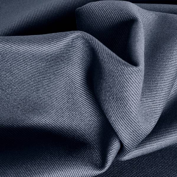 grauer Denim, sanforisierter Köper (10,3 oz)