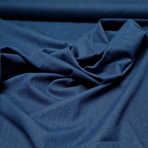 gewaschener Stretch-Denim, mittelblau (9,3 oz)