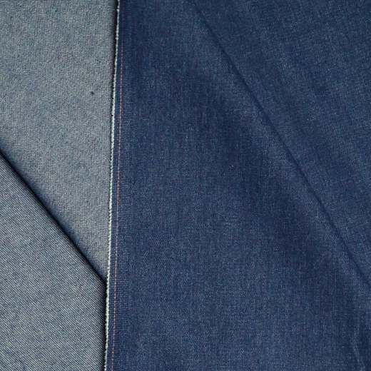 Vorgewaschener Denim, mittelblau (9,4 oz)