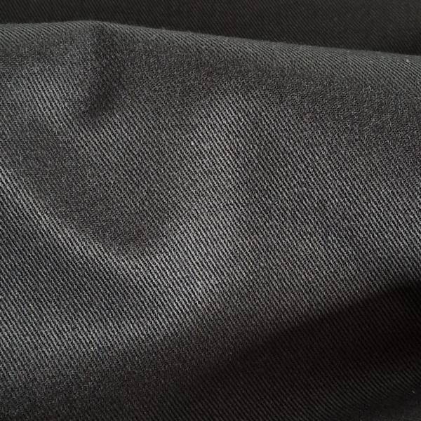 Bio-Denim, Köper, schwarz (10,6 oz) sanforisiert