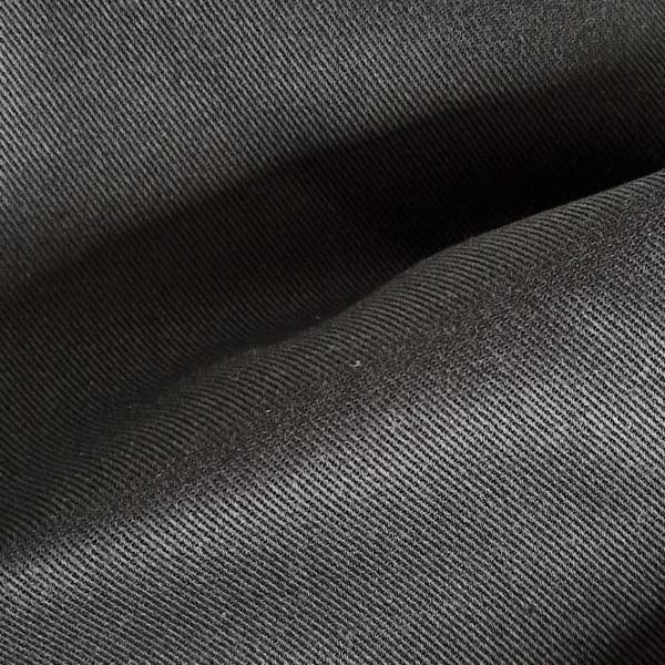 Bio-Denim, Köper, schwarz (10,6 oz) sanforisiert