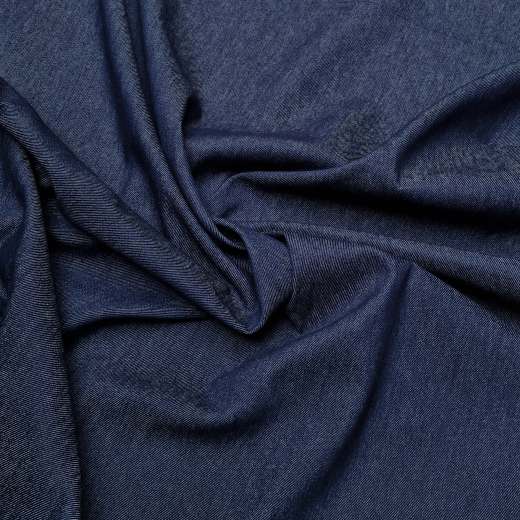 indigoblauer Stretch-Denim (7,8 oz) - 127 cm lang
