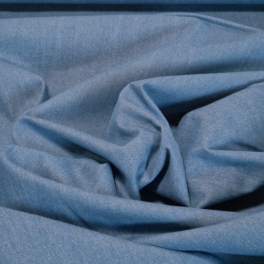 Vorgewaschener Denim, hellblau (9,1&nbsp;oz) | 87&nbsp;cm lang