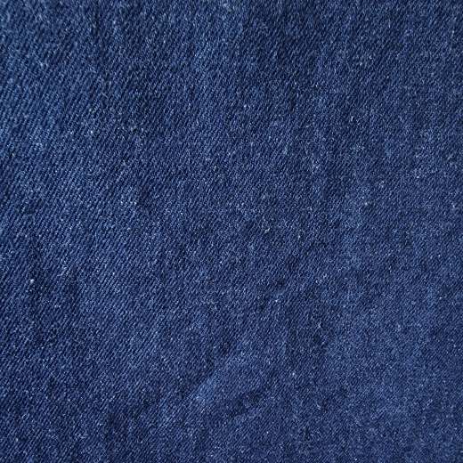 Dunkelblauer, leichter Hanf-Jeansstoff (6,8&nbsp;oz)