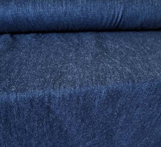 Dunkelblauer, leichter Hanf-Jeansstoff (6,8&nbsp;oz)
