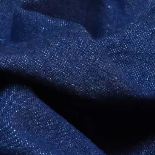 Vorgewaschener Denim, indigoblau (10,4&nbsp;oz) - 68&nbsp;cm lang