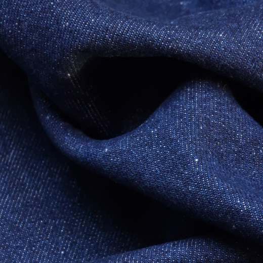 Vorgewaschener Denim, indigoblau (10,4&nbsp;oz) - 68&nbsp;cm lang