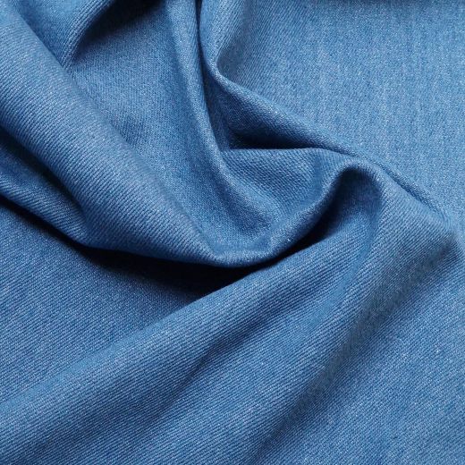 Vorgewaschener Denim, hellblau (9,1&nbsp;oz)