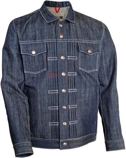 Diesen Denim habe ich für die Jacke URBAN EMBER meiner Jeans-Marke MOORE DENIM verwendet. Er ist einmal vorgewaschen.