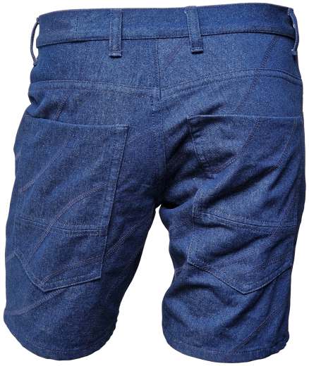 Diesen Stoff habe ich für die Shorts VALERIAN meiner Jeans-Marke MOORE DENIM verwendet.