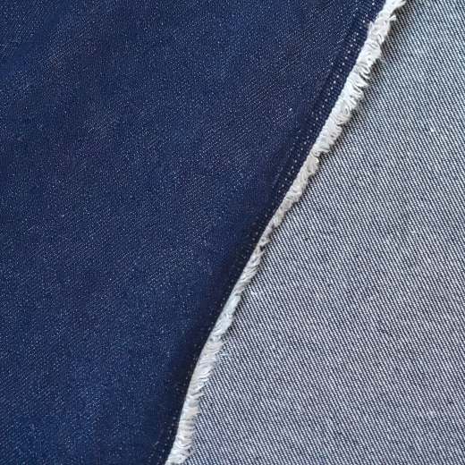 Vorgewaschener Denim, indigoblau (10,4 oz)