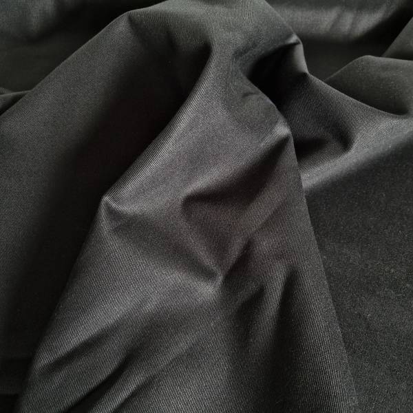 Bio-Denim, Köper, schwarz (10,6 oz) sanforisiert