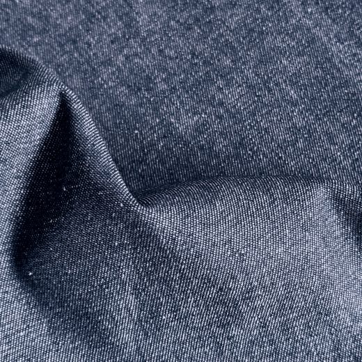 blauer Jeansstoff aus reiner Baumwolle
