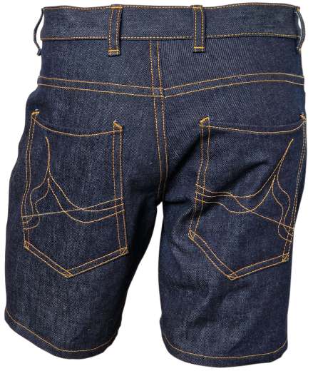 Diesen Stoff habe ich für die Shorts AMBER DENIM LOVE meiner Jeans-Marke MOORE DENIM verwendet. Er ist einmal vorgewaschen.