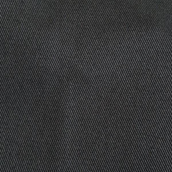 schwarzer Denim, sanforisierter Köper (10,3 oz)