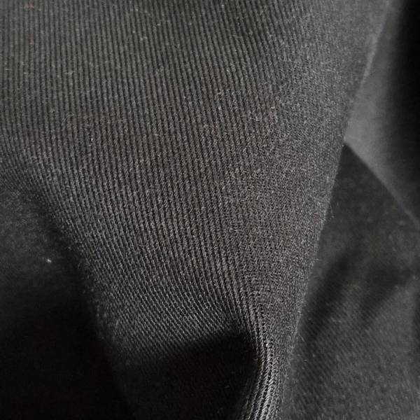 Bio-Denim, Köper, schwarz (10,6 oz) sanforisiert