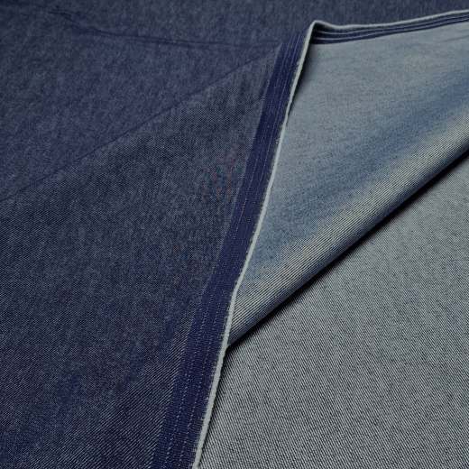 indigoblauer Stretch-Denim (7,8 oz) - 127 cm lang