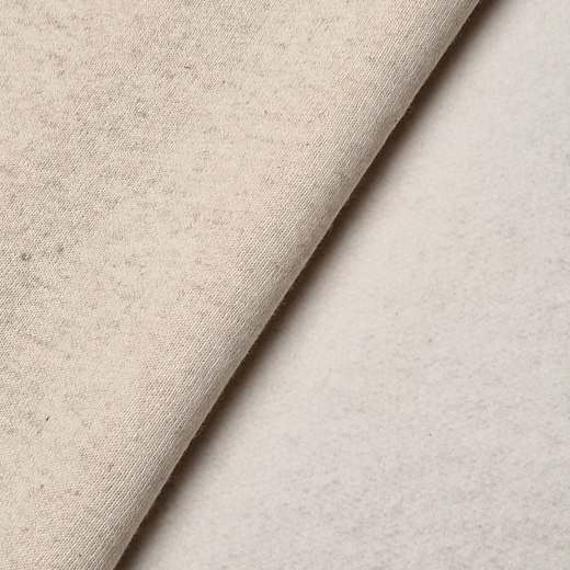 beiger Leinen-Sweat