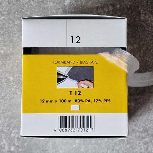 Formband 1,2 cm breit, weiß