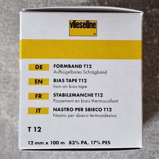 Formband 1,2 cm breit, weiß
