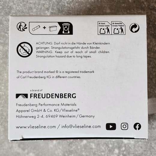 Formband 1,2 cm breit, weiß