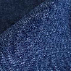 Dunkelblauer, leichter Hanf-Jeansstoff (6,8&nbsp;oz)