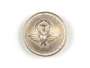 Shank button Coat of Arms, mat gold, Ø 15 mm