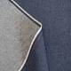 beidseitige Ansicht des Jeansstoffs