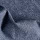 blauer Jeansstoff aus reiner Baumwolle