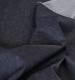 dunkelblauer Jeansstoff aus reiner Baumwolle