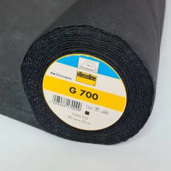 Gewebeeinlage G 700 schwarz (80 g/lfm)