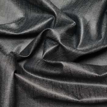 black, shiny denim (8.0 oz)