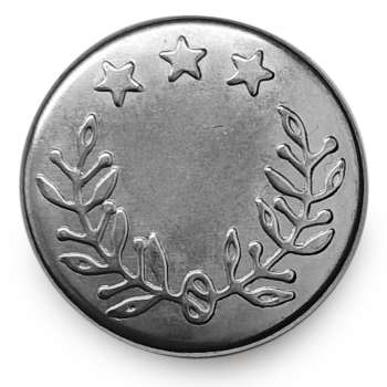 Jeansknopf silber Ø 17 mm