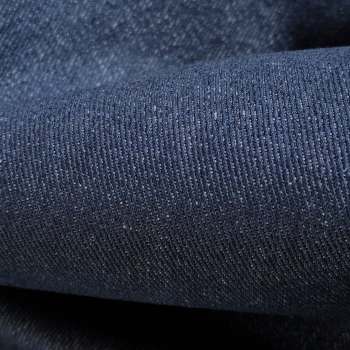 Indigoblauer Raw Denim (10,2&nbsp;oz) aus recycelter Baumwolle