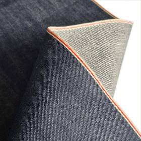 Selvedge Bio-Denim (12,5&nbsp;oz) pflanzliches Indigo, sanforisiert