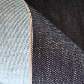 Selvedge Bio-Denim, indigoblau (15&nbsp;oz)